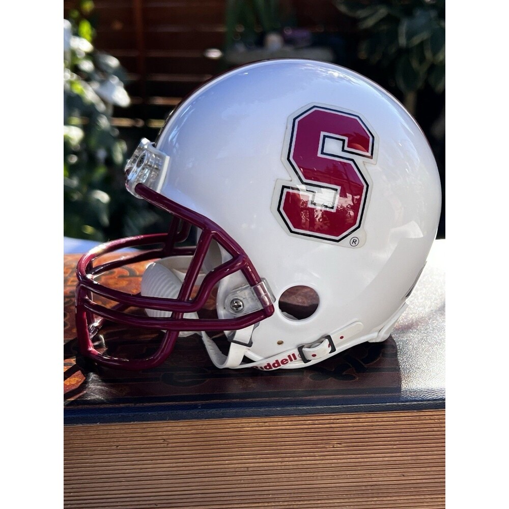 Y2K Riddell Stanford Cardinal Mini Football Helmet NCAA Collectible Display